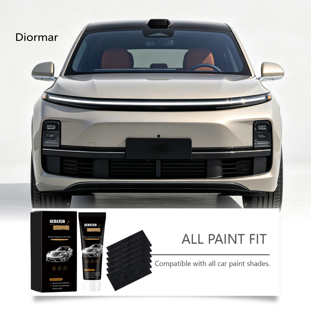Scratch Repair Agent Car Remover Auto Paint 120ml – Wax Vehicle Polishing Easy Restoration Shine Enhancer for Smooth