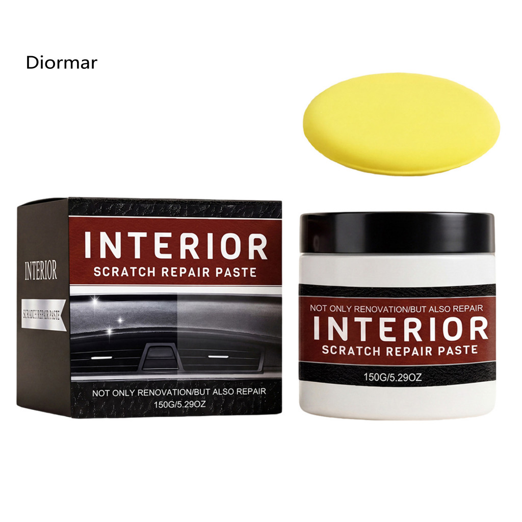 Upholstery Kit Stain Remover Scratch Repair for Cars – Paint Smooth Application Restores Shine Auto Exterior for Vehic