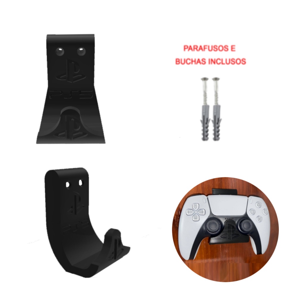 Suporte Universal de Parede para Controle PS5