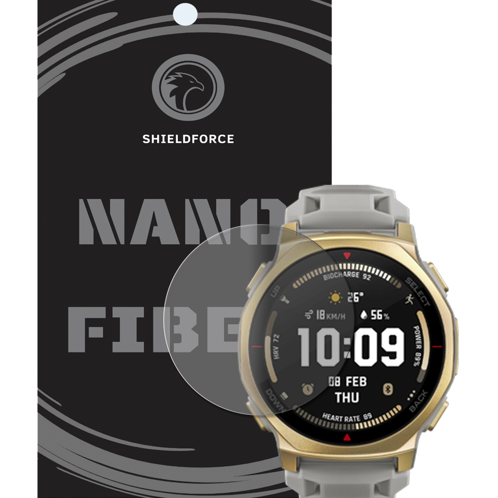 Película Para Amazfit T-Rex 3 Pro 44mm ShieldForce Nano Vidro