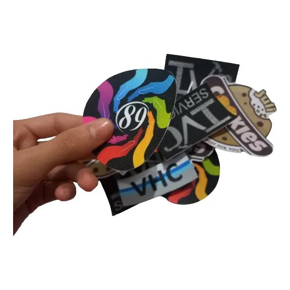 10 Adesivo Termocolante Personalizado 20x20  Qualquer Tema