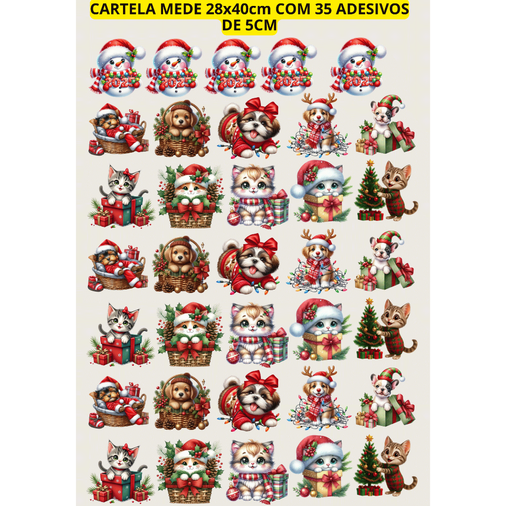 Aplique Adesivo tema Natal Termocolante Definitivo Para Toalhas, Pano de Prato, Roupas e muito mais