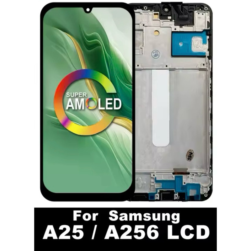 Tela Frontal Lcd Touch Display Compativel Samsung A25 SM-A256E SM-A256E/DS Pronto Entrega + Película 3D