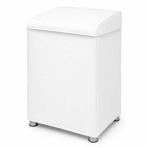 Capa Protetora Máquina Lavar Tampa PVC Resistente Tamanho M Branca Proteção Poeira Água Durável Prática