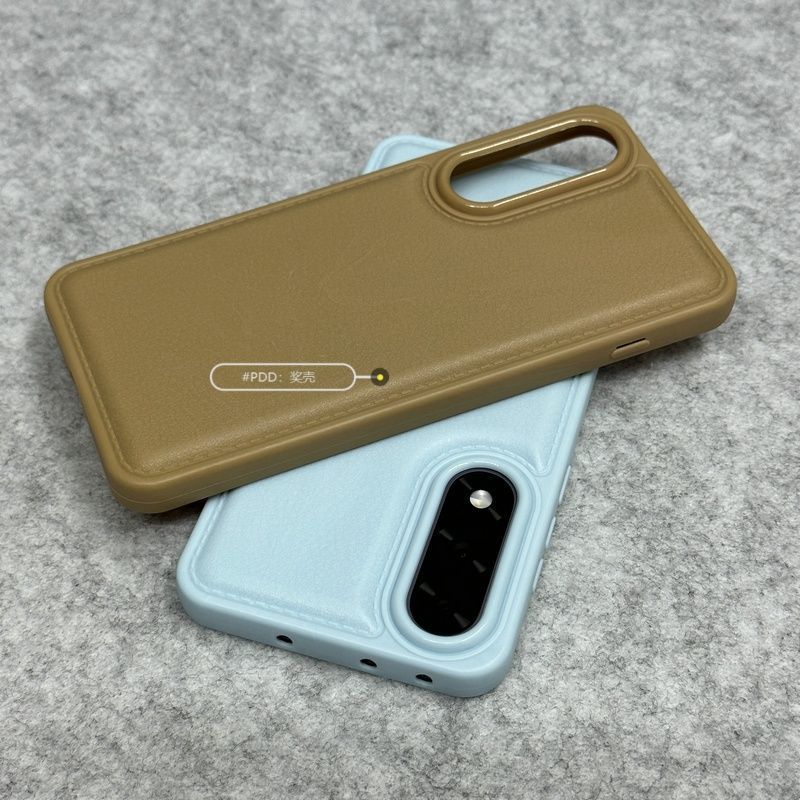 Capa para Telefone OnePlus Ace5 Supreme/Ace5 Ultra Nord 5, Textura de Couro em Relevo, Capa Macia à Prova de Choque Ace6
