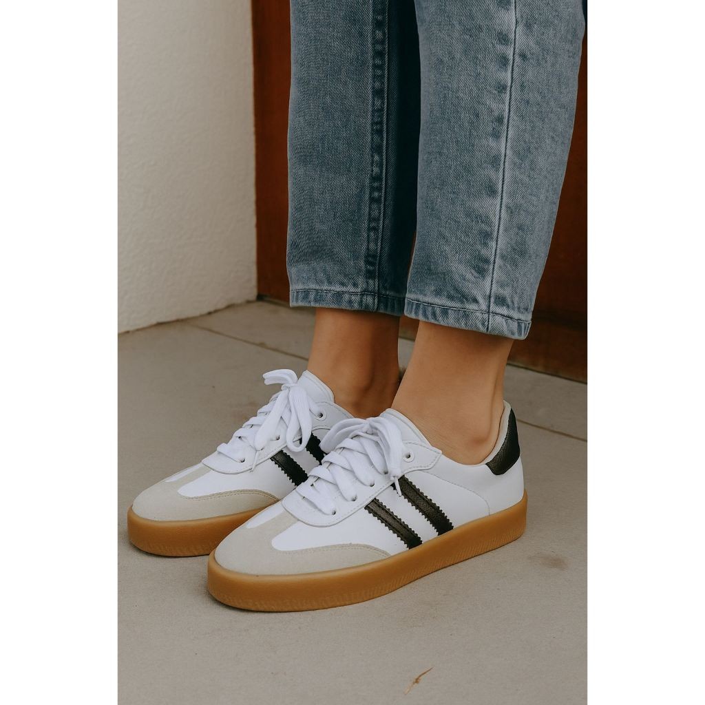 Tênis Feminino Casual Urbano Leve Macio Confortável Tendência Moda Blogueira Modinha Dia Dia