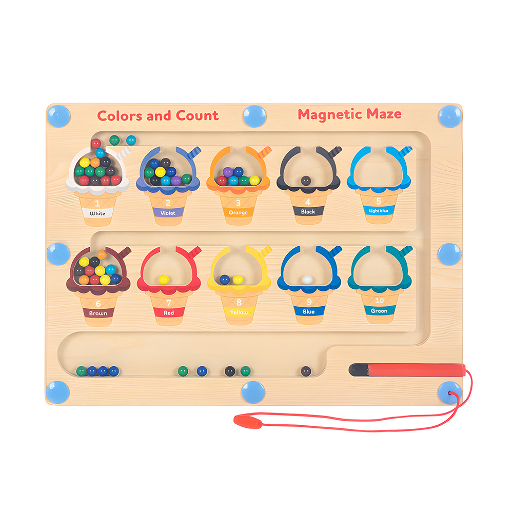 Life Ice Cream Maze Brinquedo Labirinto Infantil Montar