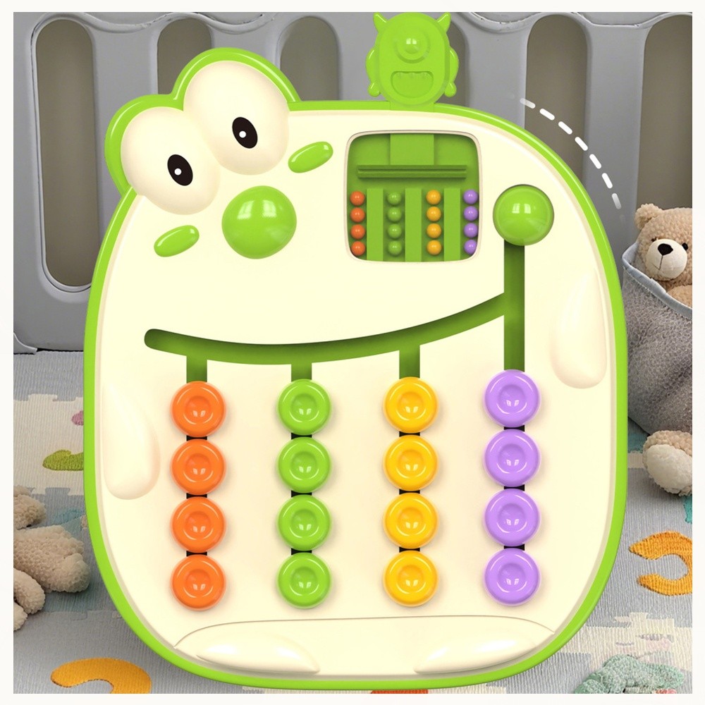 Slide Puzzle Maze Jogo De Correspondência De Cores Criativo Para Treinamento Cognitivo E Lógico [waroom.br]
