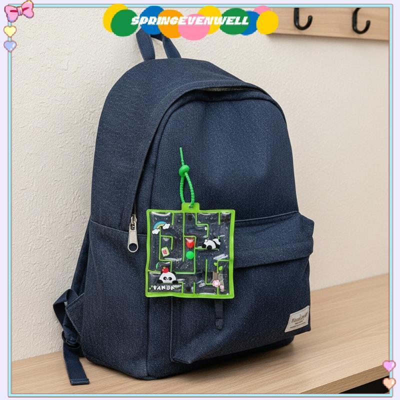 [springevenwell] Bolsa De Água Maze Squeeze Toy Chaveiro Durável Brinquedo Para Alívio Do Estresse Crianças Adultos Tama