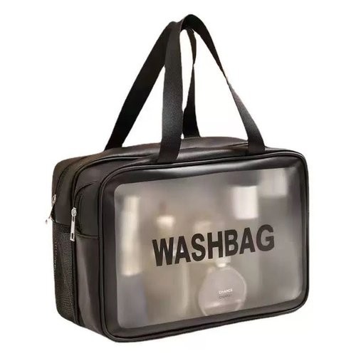 Necessaire Organizadora Compacta Com Alca Pratica Bolsos Internos Sortida