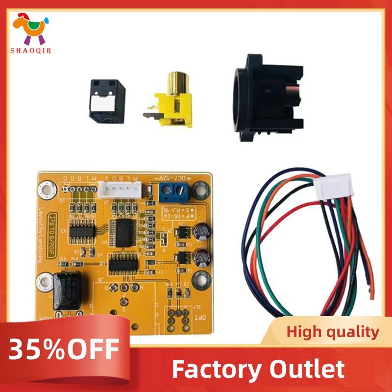 - 770 Nvaracher Optical I2S S/PDIF Módulo De Conversão IIS Para Saída Coaxial Através Da Interface USB (Funciona Itália)