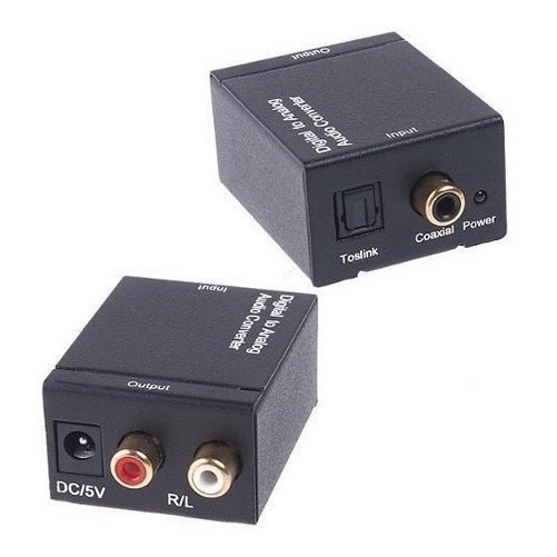 Adaptador Optico Coaxial Digital P/ Som Analogico Saida Rca