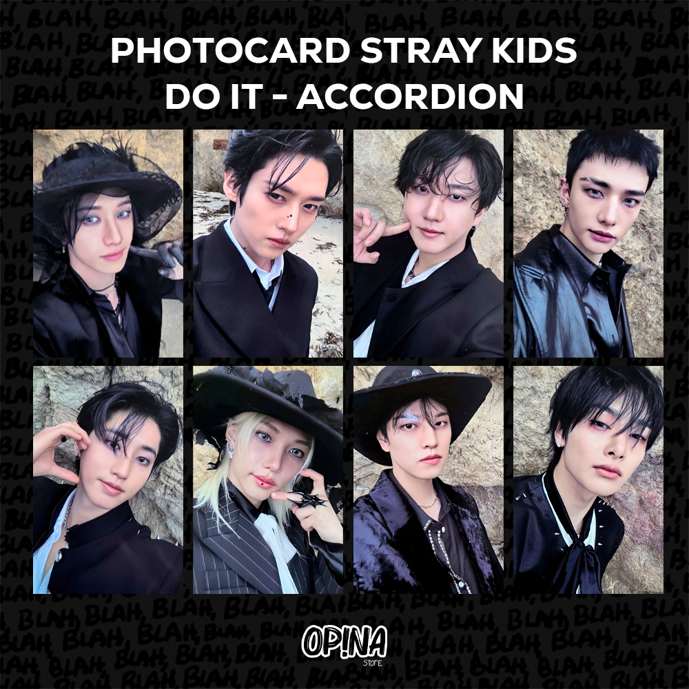 PHOTOCARD STRAY KIDS - DO IT - ACCORDION ver.