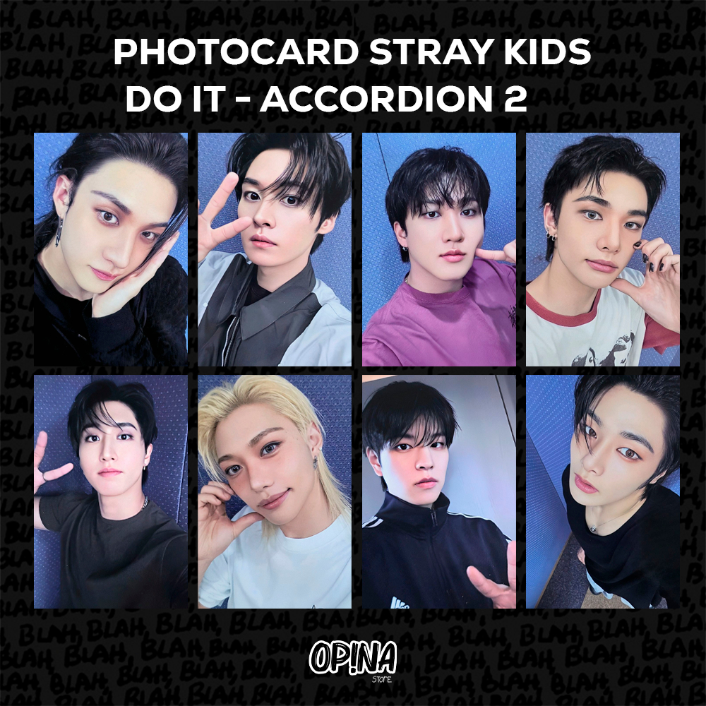 PHOTOCARD STRAY KIDS - DO IT - ACCORDION ver.2