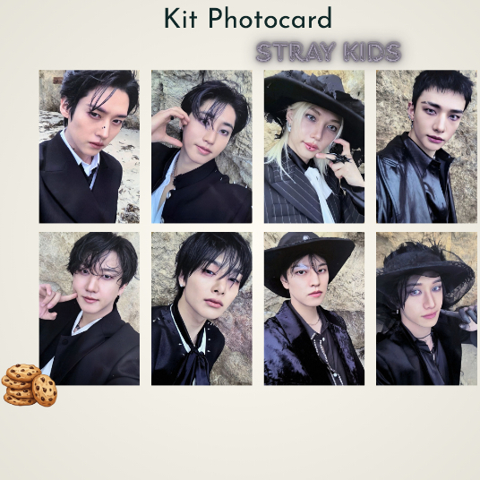 Kit Photocard Fanmade Stray Kids  (Vers. Accordion)
