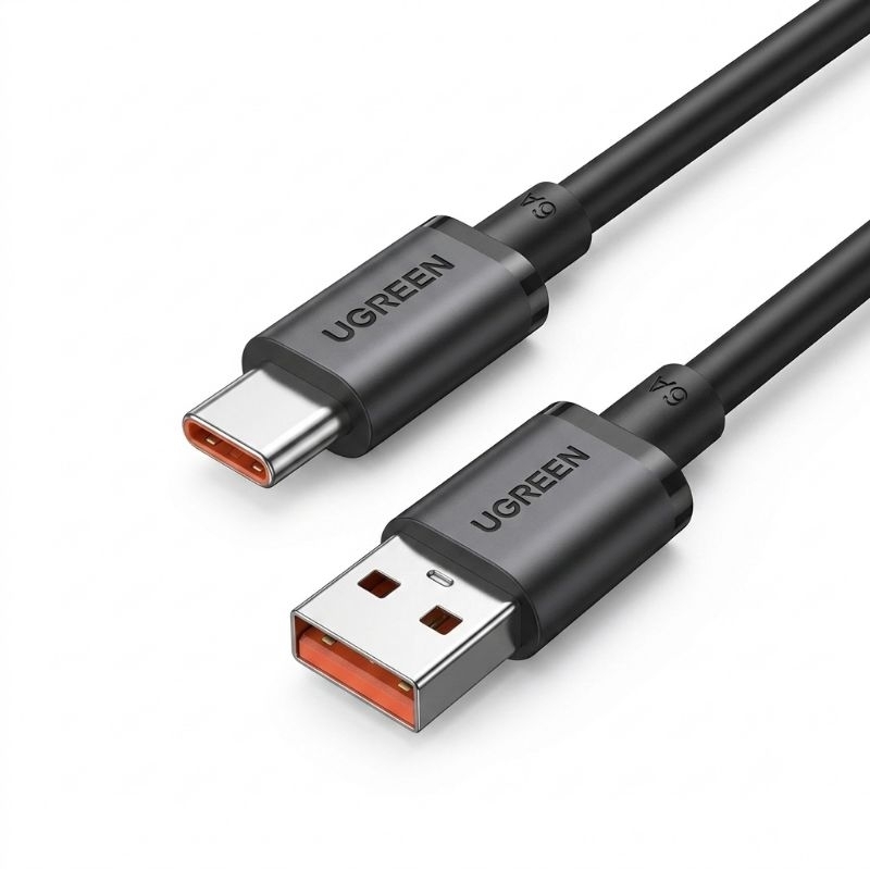 Cabo Ugreen USB para Type-C 6A 100W Fast Charge 0,5m Modelo 95070 Original