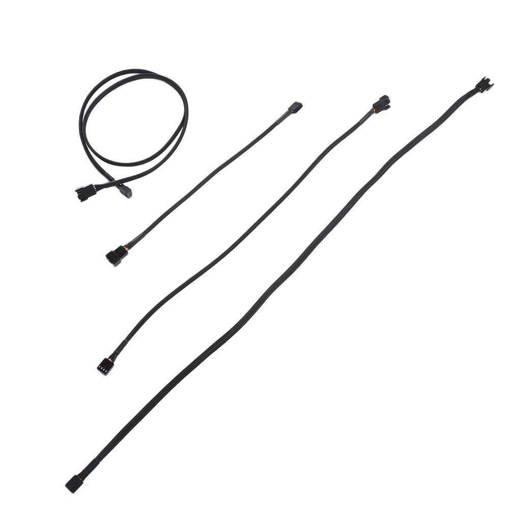 Cabos De Alimentação De 4 Pinos Macho Para Fêmea Plug Backword Ventilador 4P Adaptador Cabo Sistema De Resfriamento 27/4