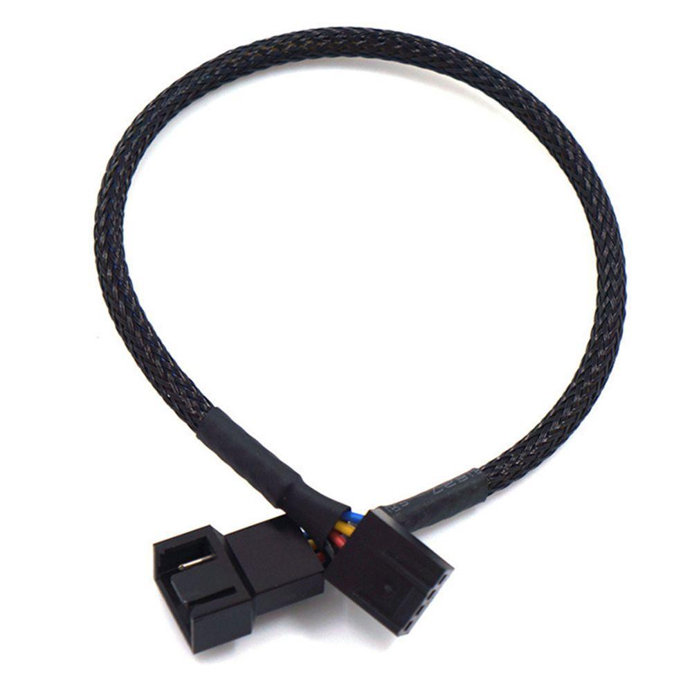 Cabos De Alimentação De 4 Pinos Macho Para Fêmea Plug Backword CPU Ventilador Fio 4P Cabo Adaptador 27/42/60/80cm De 3 D