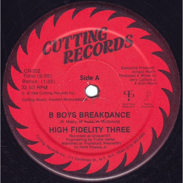 High Fidelity Three – B-Boys Breakdance / Single Importado