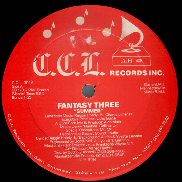 Fantasy Three – Summer / Single Promo Importado