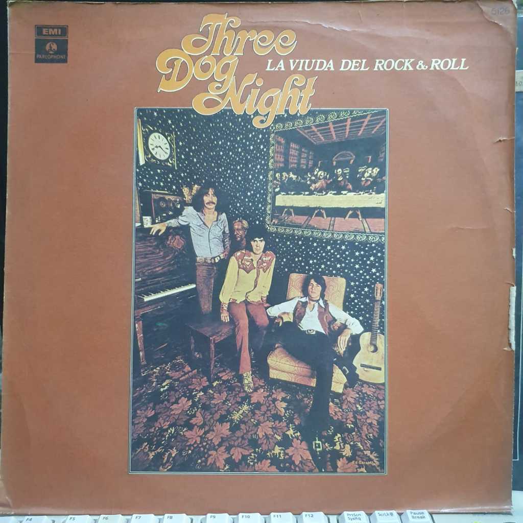 Lp Three Dog Night La Viuda Del Rock & Roll Imp Argentina VG