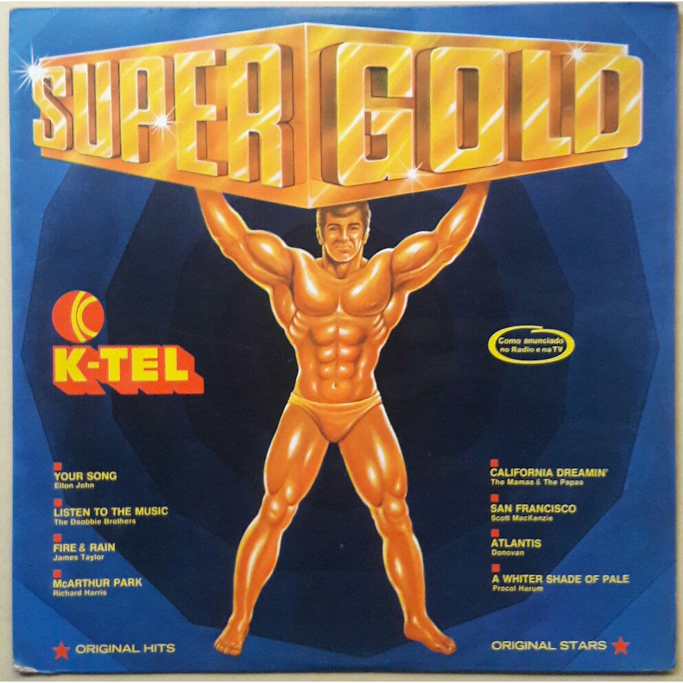 Lp Super Gold 1977 Compilação Procol Harum Three Dog Night