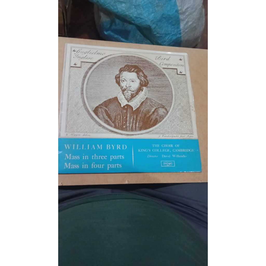 VINIL WILLIAM BYRD MASS IN THREE PARTS  RARIDADE EM BOM ESTADO