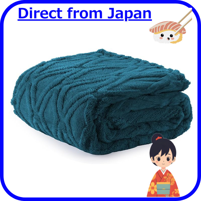 YAKEE Double-Faced Jacquard Blanket - Supreme Warmth and Comfort with Diamond Pattern, Machine Washable, Anti-Static, Al