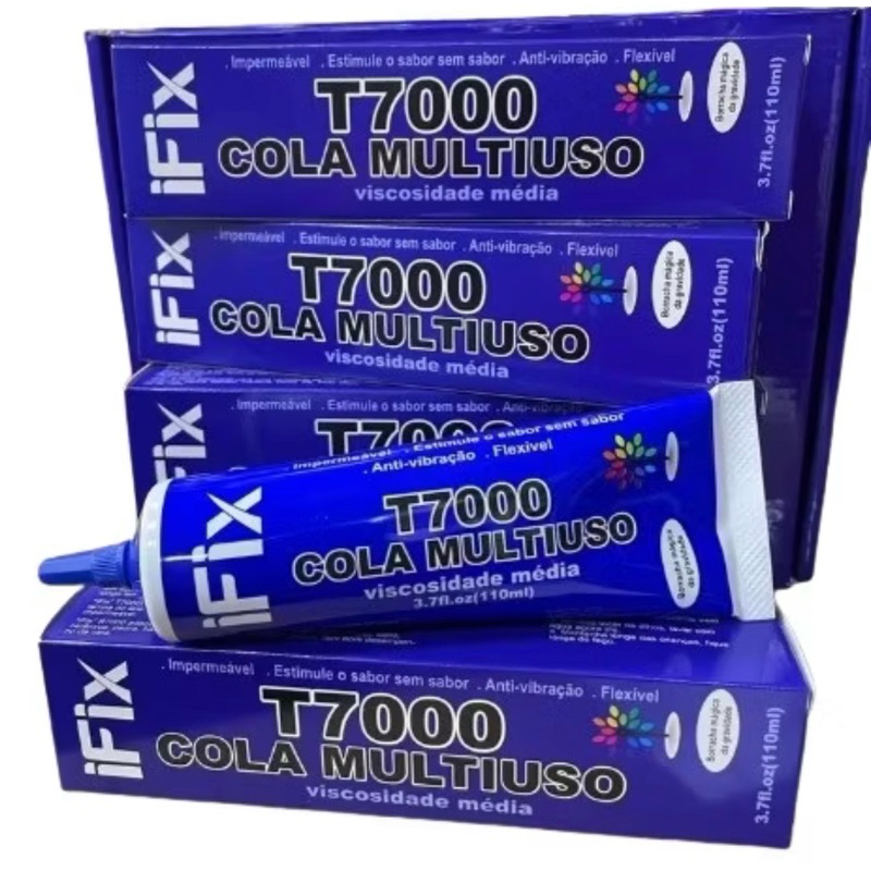 IFIX Glue for Screens and Components Professional Transparent and Black Multipurpose Fixation