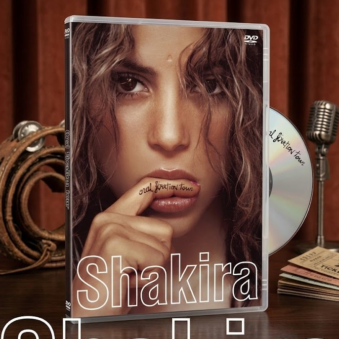 DVD Shakira: Oral Fixation | Cd e Dvd - Original