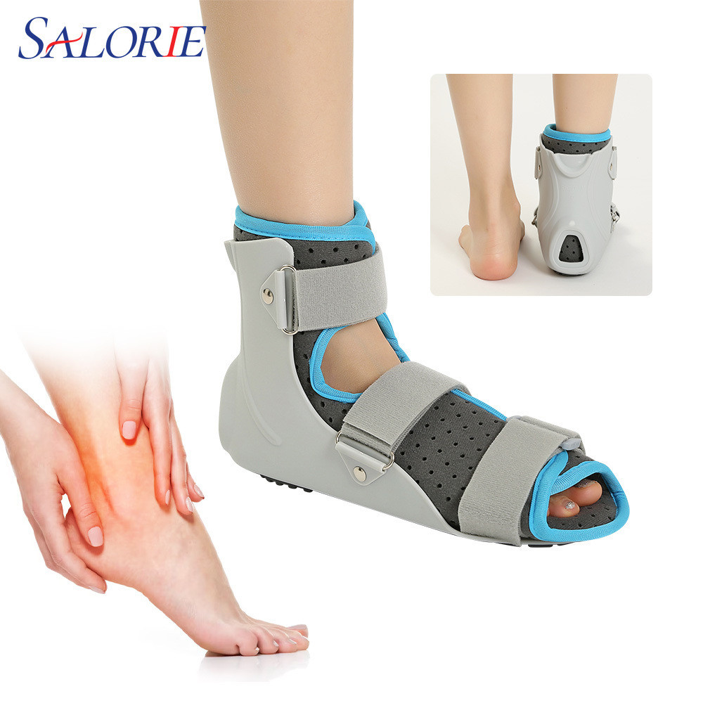 Salorie Ankle Fixation Brace Breathable Foot Support Non-slip Protective Cover Para Reabilitação Da Fixação Junta Do Tornozelo