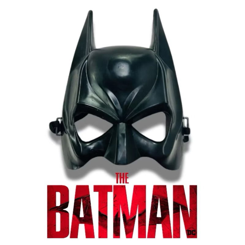 Mascara Resistente do Batman Herói Infantil e Adulto Masculino Cosplay Festa DC Comics Acessório
