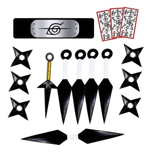 Kit Completo Com Acessórios Ninja Cosplay A Pronta Entrega