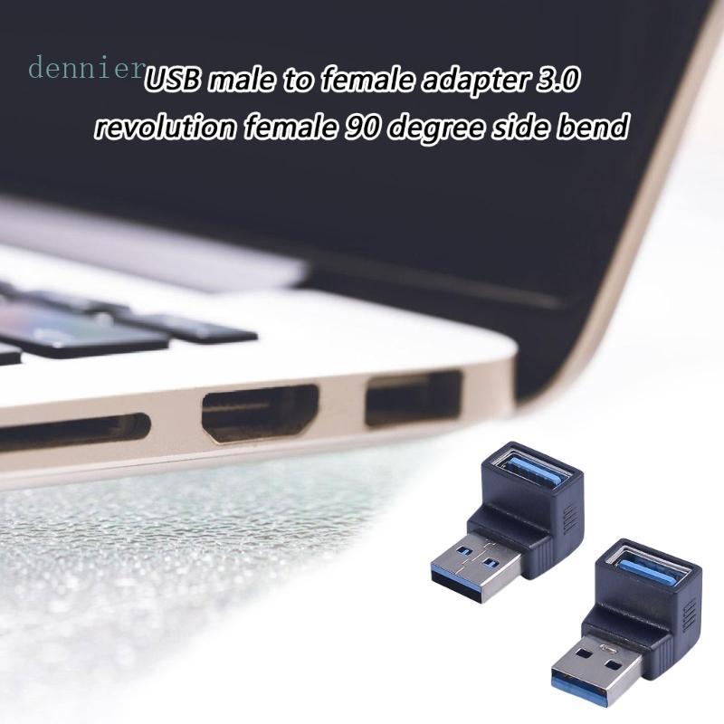 Durabilidade Rápida Da Transmissão Do Adaptador Fêmea Ângulo Direito Den USB3 0