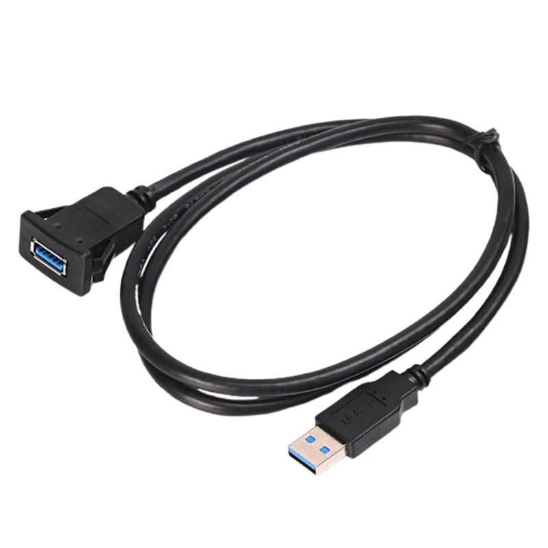 Uuini À Prova D USB3 0 Para Fêmea Extensão Montagem Painel Embutido Carro Caminhão Barcos D