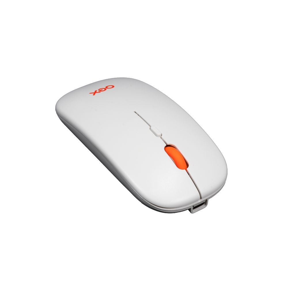 Mouse Bluetooth E Wireless Oex MS603 Dual Mode Silencioso 1600 DPI Recarregável Original