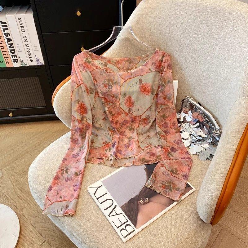 [Novidades] Design Sense Rosa Pulôver Protetor Solar Roupas, Verão Novo Estilo Pequeno Moda Slim-fit Slimmer Look Fino C