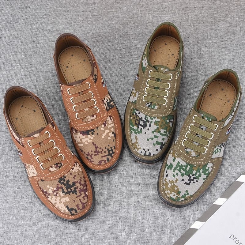 Sapatos de pano antigos Bei masculinos sola de tendão de carne antiderrapante resistente ao desgaste sapatos de trabalho