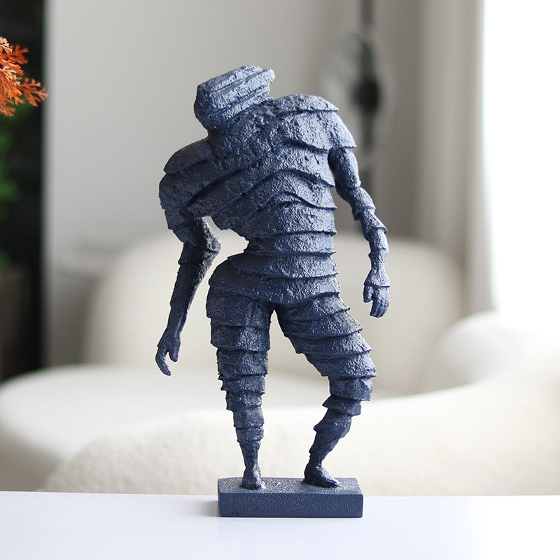 Minimalist creative art abstract figure ornaments modern Nordic style for model homes, living rooms, and sales offices