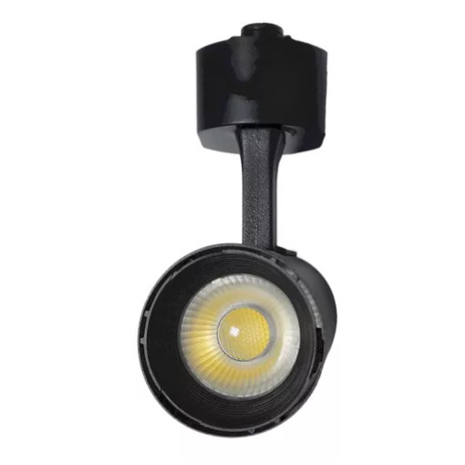 Kit Trilho Eletrificado Kian 1m + 3 Spot Led 7w Preto