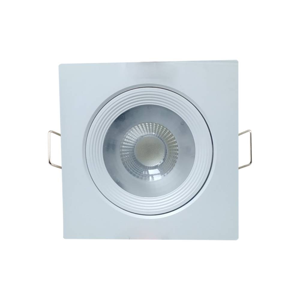 Spot Led Fênix II Quadrado PAR20 7W 3000K Branco Quente - Kian