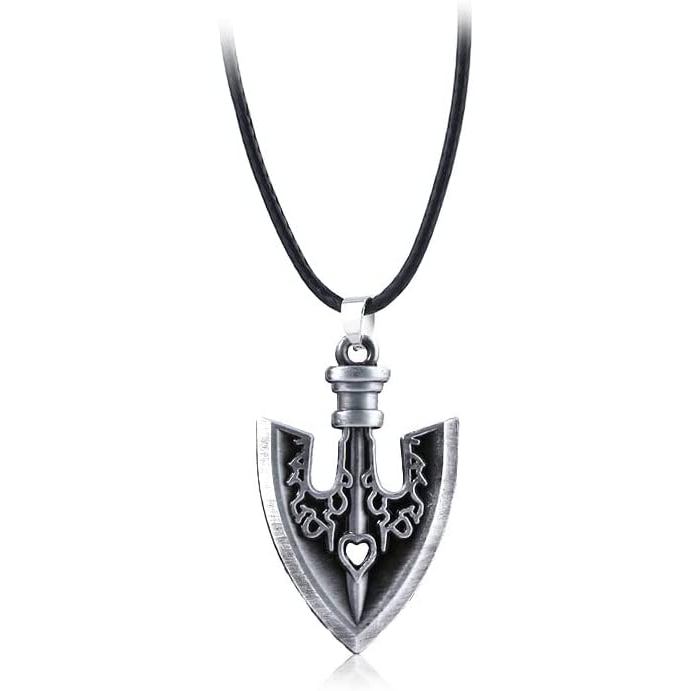Colar FunBoat JJBA JoJo Stand Arrow - Colar de Pedra Vermelha Jotaro Kars Aja - Presente de Natal para Cosplay, Adequado