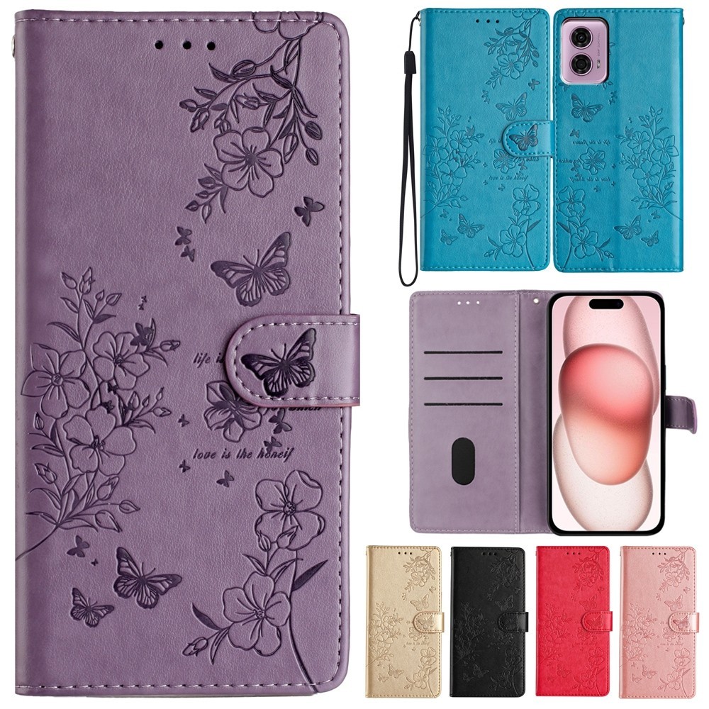 Carteira Em Relevo Flip Caso De Couro Para Xiaomi 15 Pro 14T Poco C75 Redmi Nota 14 Plus 13 14C 13C Titular Do Cartão Ca