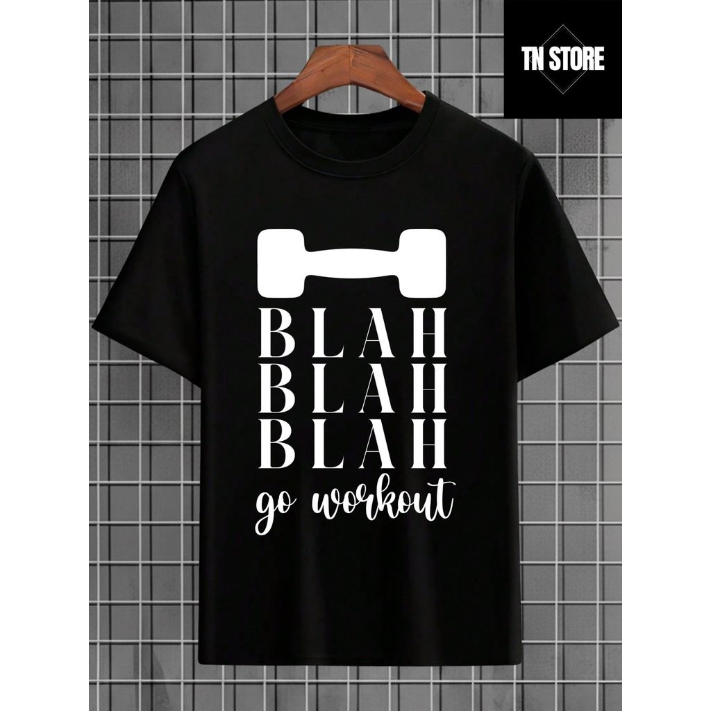 Camiseta Academia Fitness Academia Esporte Blusa Unissex Masculino Feminino 100% Algodão Preto Branco Plus Size