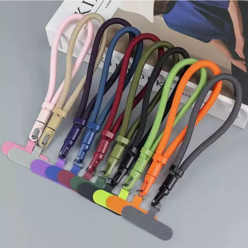 Kit 2 Alça Cordão Para Celular Ajustável Universal de Nylon Resistente
