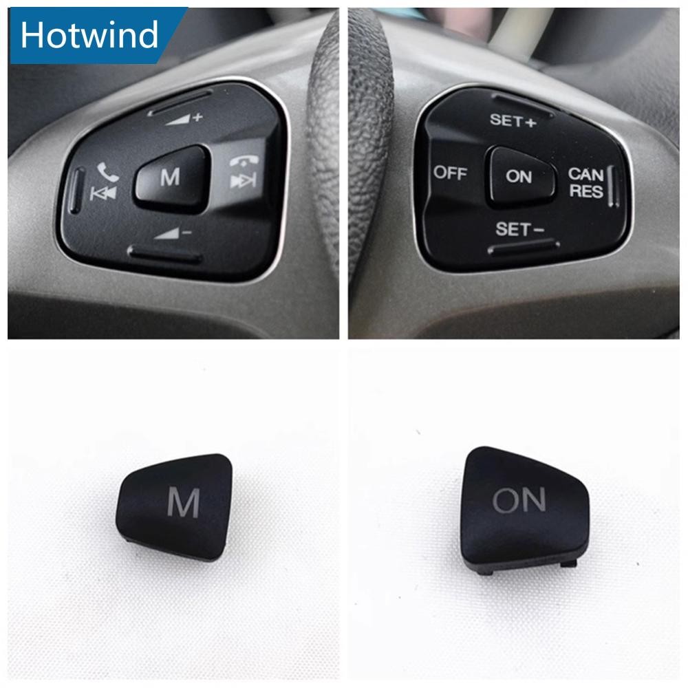 HW Botão De Volume De Áudio Do Volante Carro Interruptor De Controle De Cruzeiro M No Para Ford Escort Fiesta MK7 MK8 ST