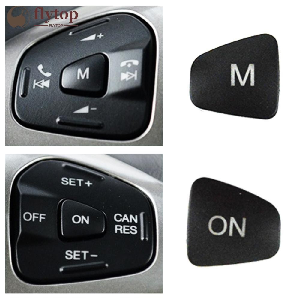 FLYTOP Botão De Volume De Áudio Do Volante Carro Interruptor De Controle De Cruzeiro M No Para Ford Escort Fiesta MK7 MK