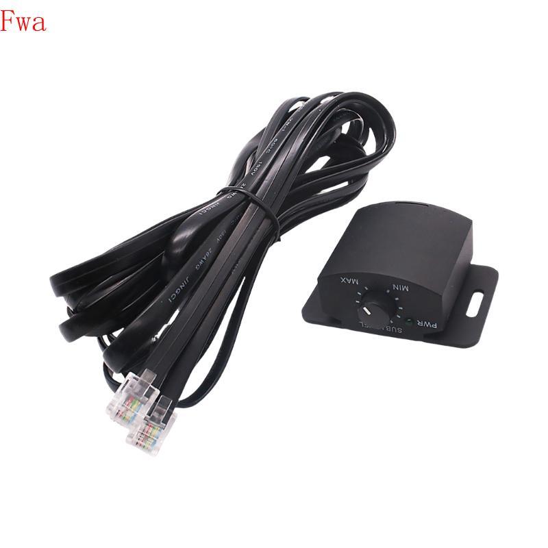 Controle Volumes Do Amplificador Carro Fácil Instalação Fwa Conector 6 Pinos Para Som