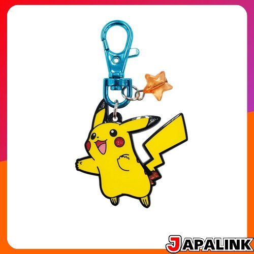 SK Japan Character Fancy Division (Personagem Sujapan) Chaveiro de metal brilhante Pokémon Pikachu
