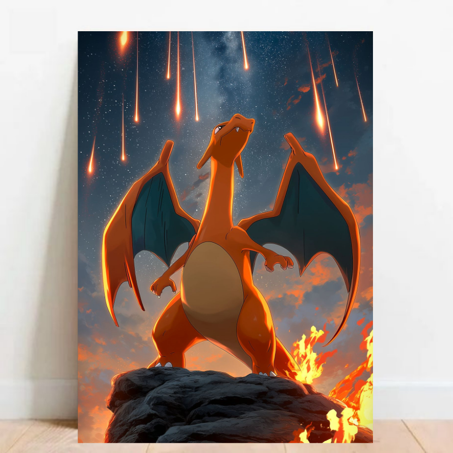 Quadro Placas Decorativas geek Pokemon Bulbasauro Pikachu Games Artes animes 024